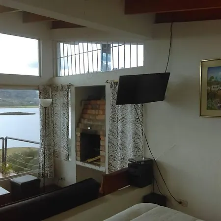 Cabana Vista Al Lago Tomine Y Naturaleza Guatavita Exterior photo